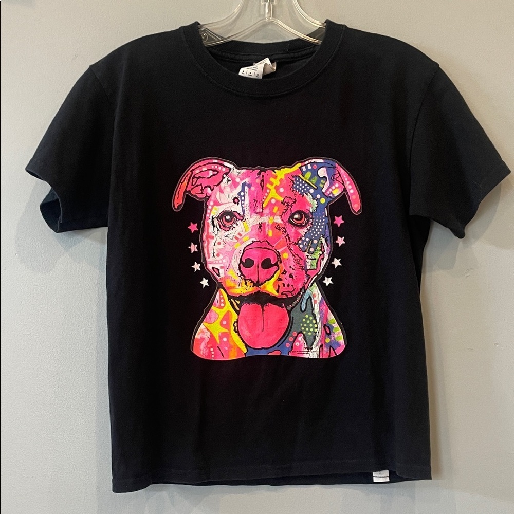 Colorful pit bull Dog Graphic T-Shirt
